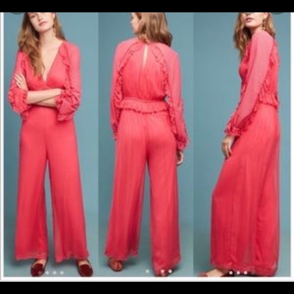 Anthropologie chiffon + eyelet sleeved jumper NWT - Picture 1 of 5